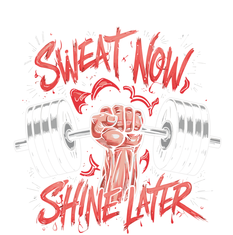 Camiseta Gym - Sweat Now Shine Later