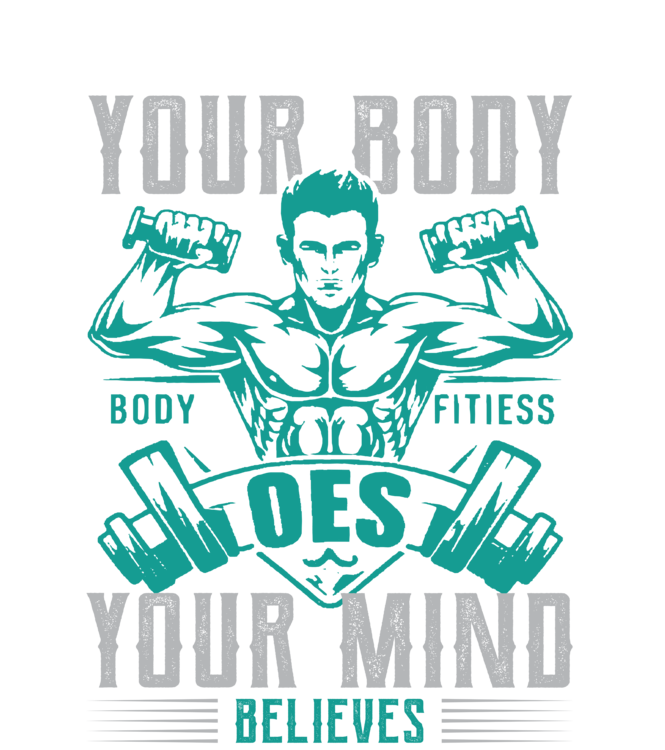 T-shirt Gym - Mind Over Body