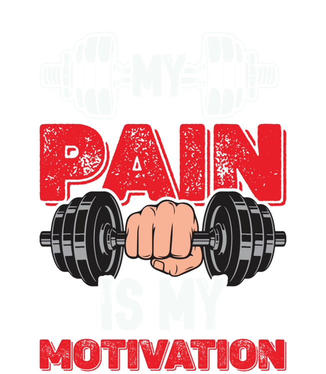 Camiseta Gym - Pain Is My Motivation