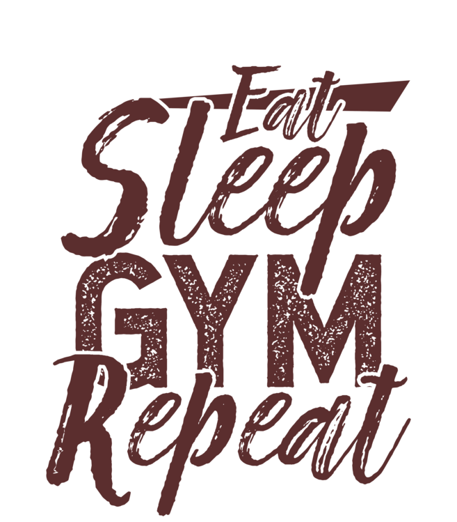 Camiseta Gym - Eat Sleep Gym Repeat