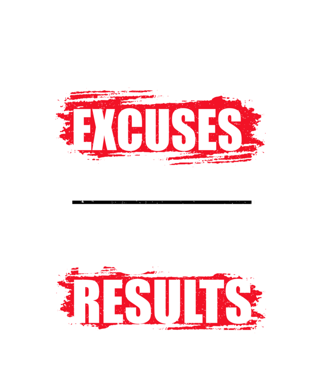 Camiseta Gym - No Excuses Just Results