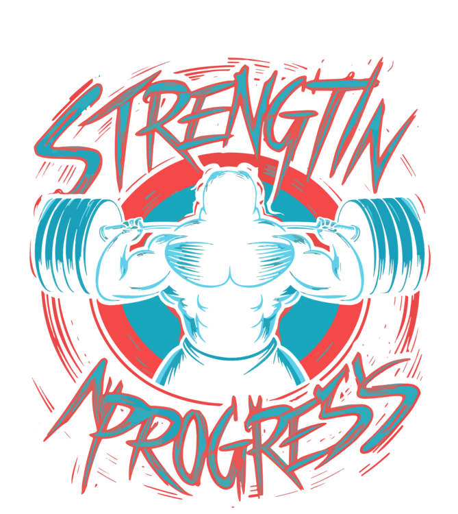 Camiseta Gym - Strength in Progress