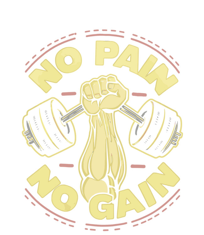 Camiseta Gym - No Pain No Gain