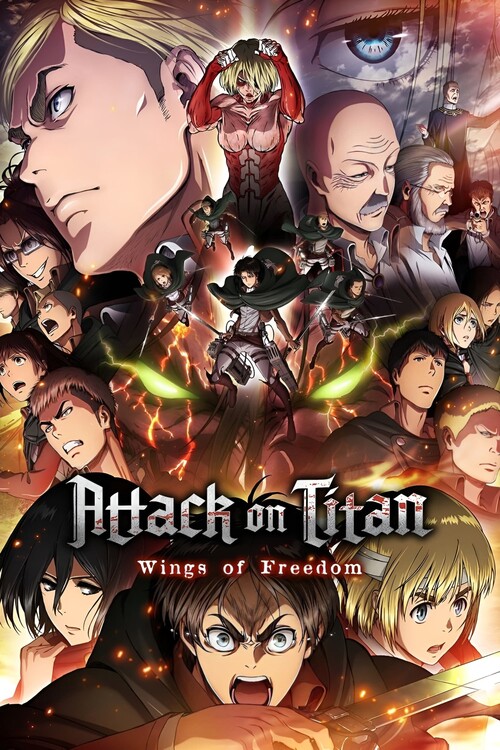 Αφίσα Attack on Titan Wings of Freedom (2015)