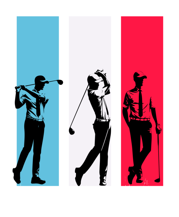 T-shirt Golf - Golf Is Life