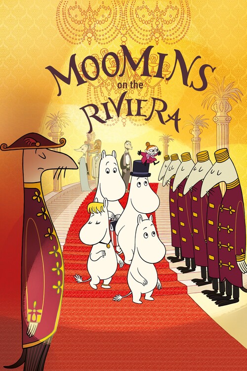Poster Moomins on the Riviera (2014)