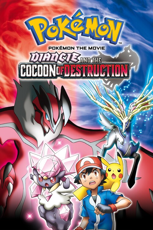Αφίσα Pokémon the Movie Diancie and the Cocoon of Destruction (2014)