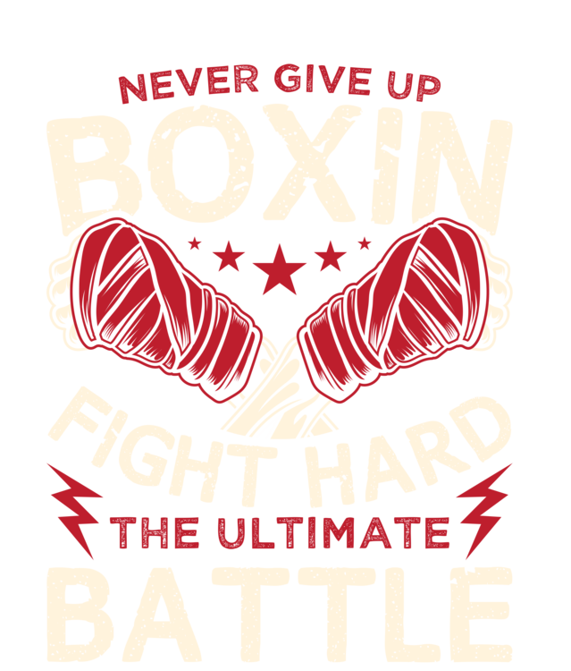 T-shirt Never Give Up