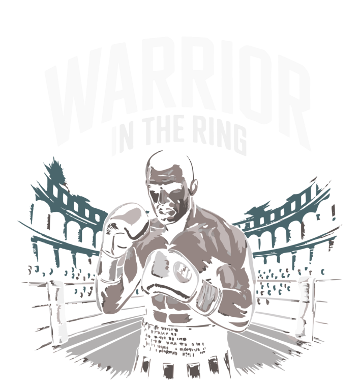 T-shirt Warrior in the Ring