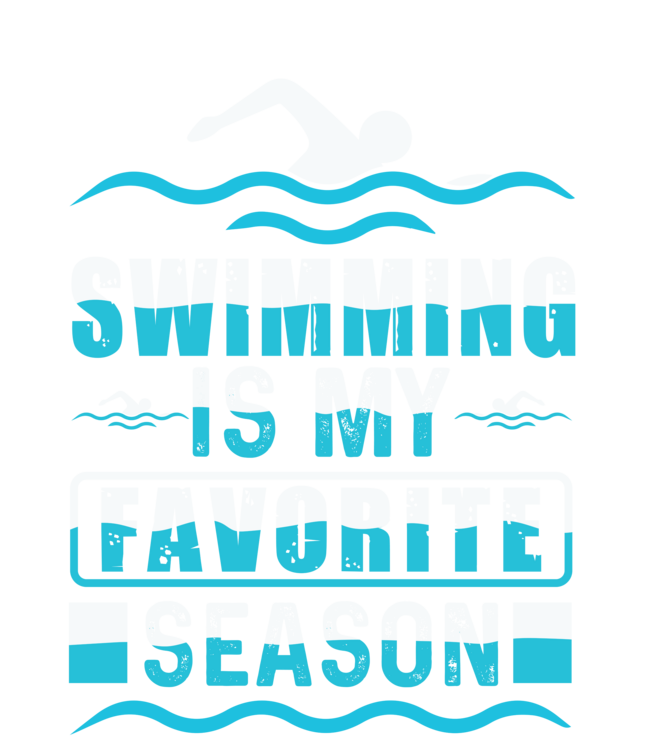 T-skjorte Swimming - Favorite Season