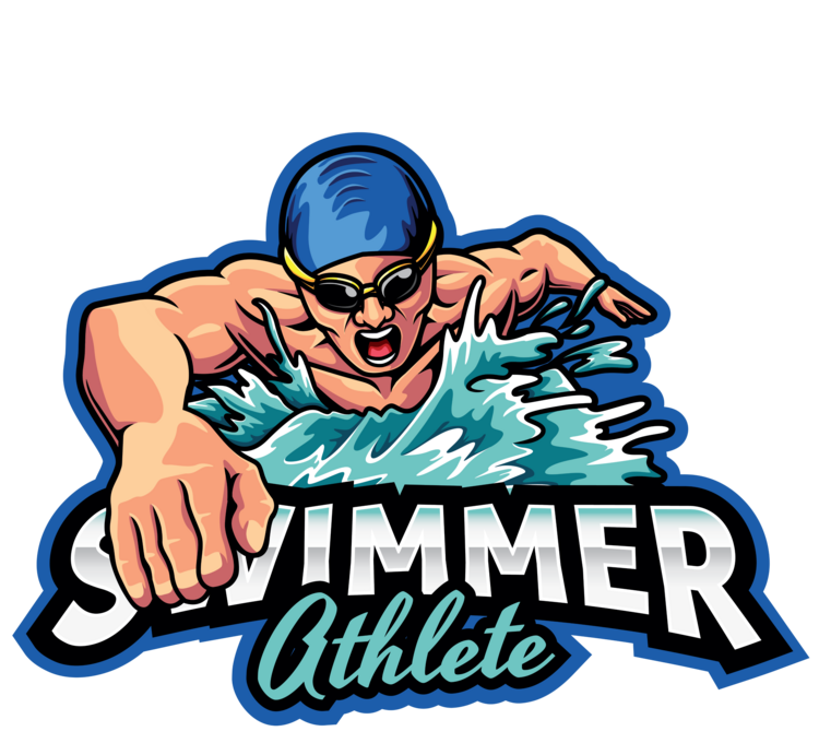 T-skjorte Swimming - Swimmer Athlete