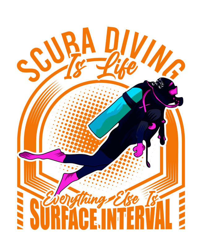 T-skjorte Swimming - Scuba Diving Adventure