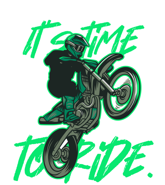 T-skjorte Time to Ride