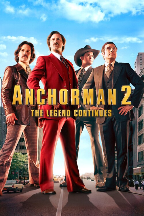 Αφίσα Anchorman 2 The Legend Continues (2013)
