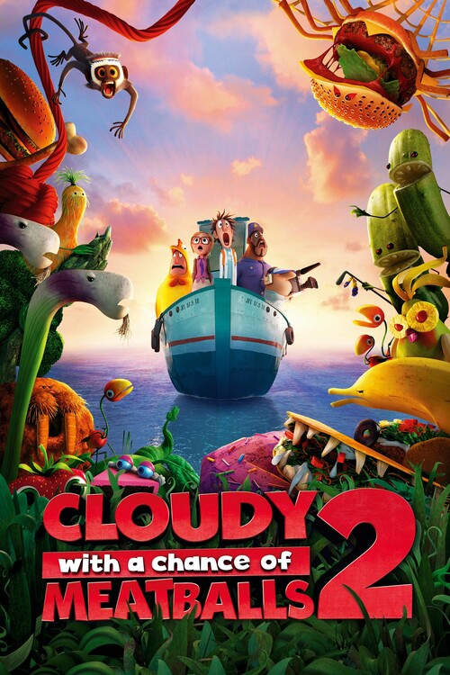 Αφίσα Cloudy with a Chance of Meatballs 2 (2013)