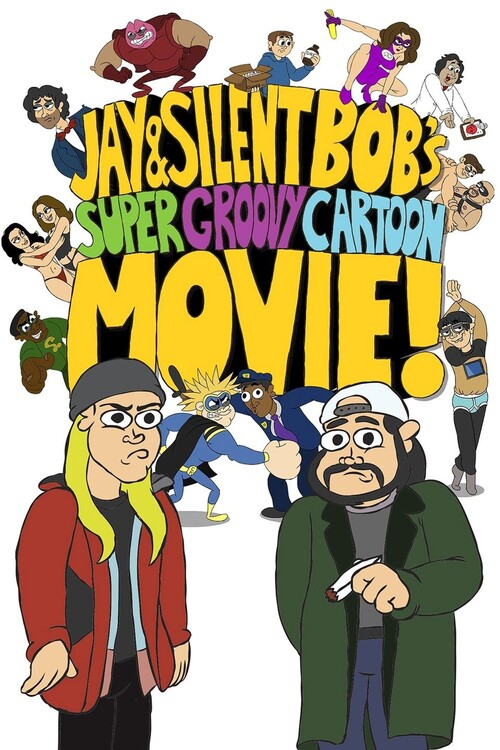 Poster Jay and Silent Bob_s Super Groovy Cartoon Movie (2013)
