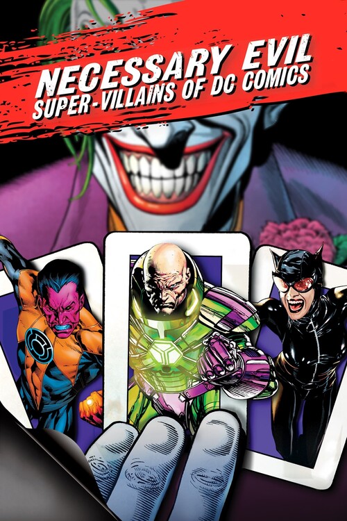 Poster Necessary Evil Super-Villains of DC Comics (2013)