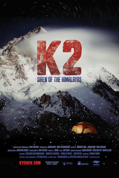 Poster K2 Siren of the Himalayas (2012)