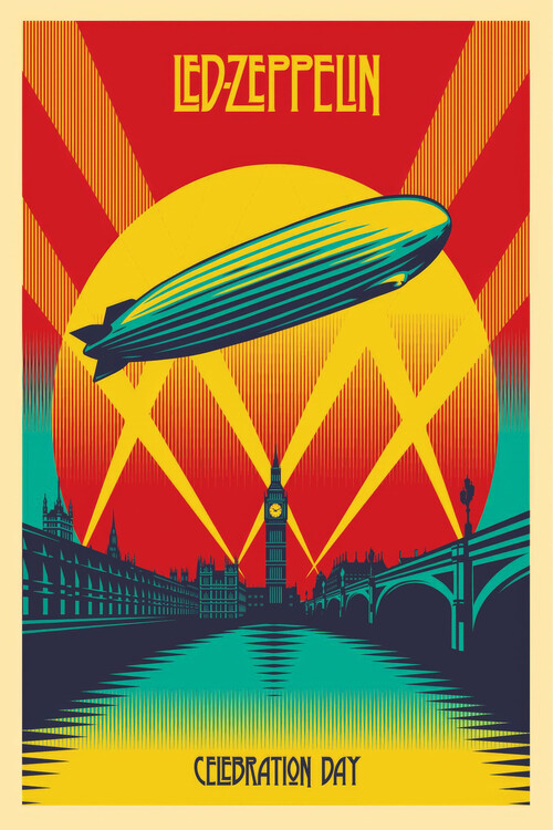Poster Led Zeppelin Celebration Day (2012)