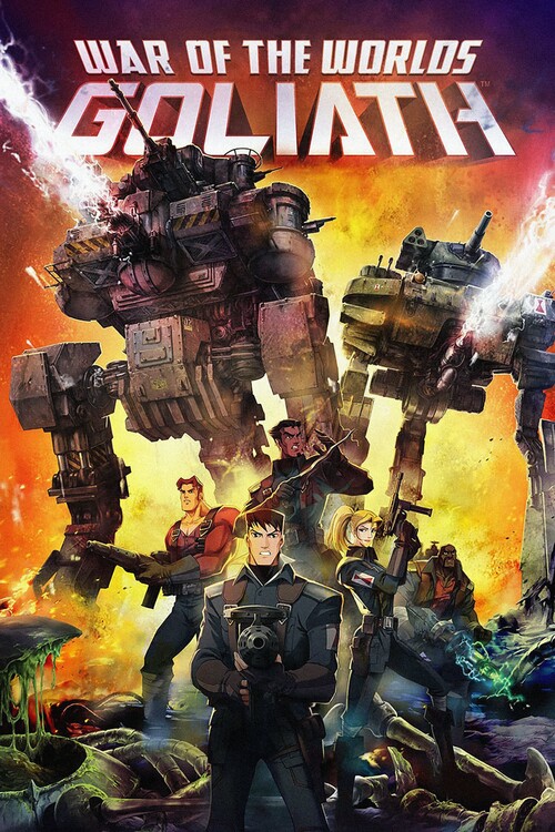 Plakat War of the Worlds Goliath (2012)