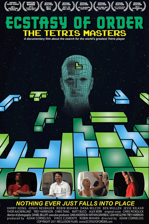 Αφίσα Ecstasy of Order The Tetris Masters (2012)