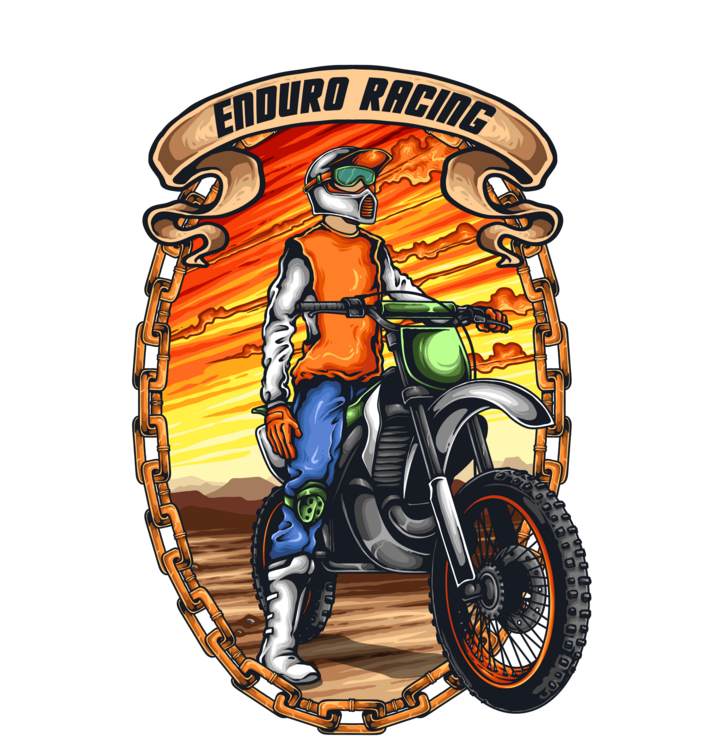 T-shirt Enduro Racing