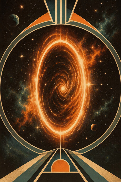 Плакат Portal Beyond the Stars