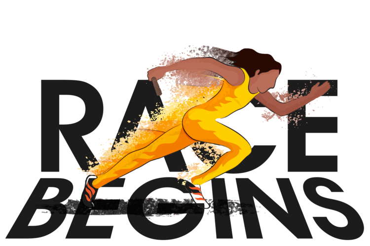 T-shirt Running - Blaze Runner