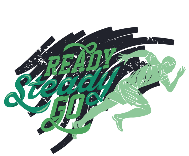 T-shirt Running - Ready Steady Go