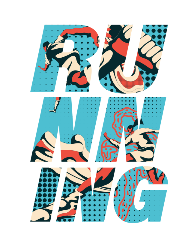 T-shirt Running - Running Motion