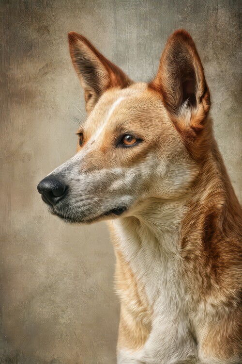 Poster Noble Dingo Portrait