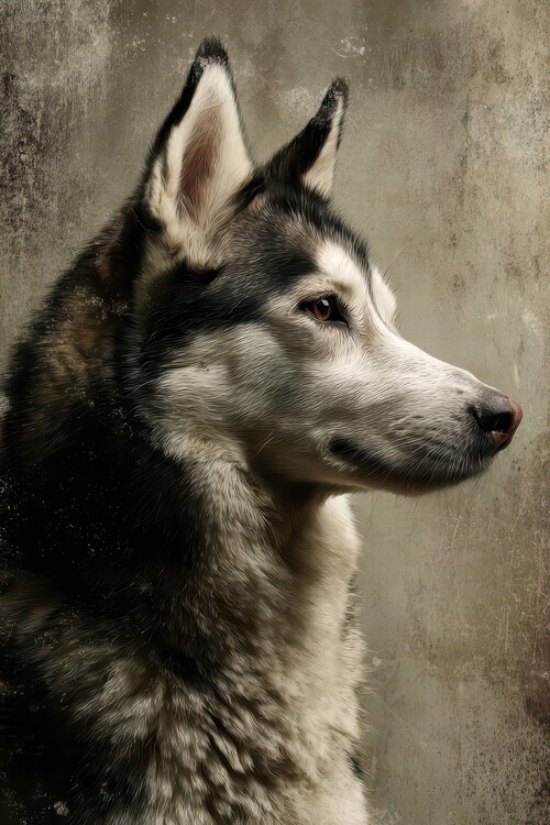 Poster Noble Husky Profile