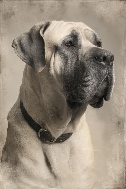 Poster Gentle Giant Portrait