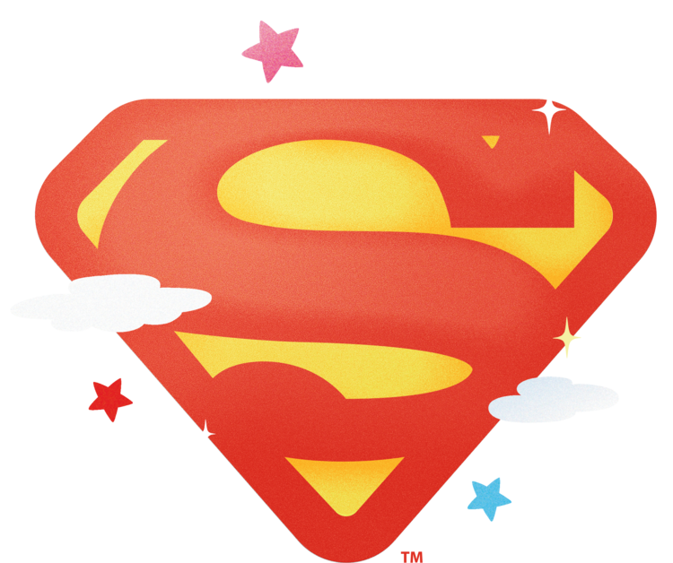 T-shirt The Superman - Starry Logo
