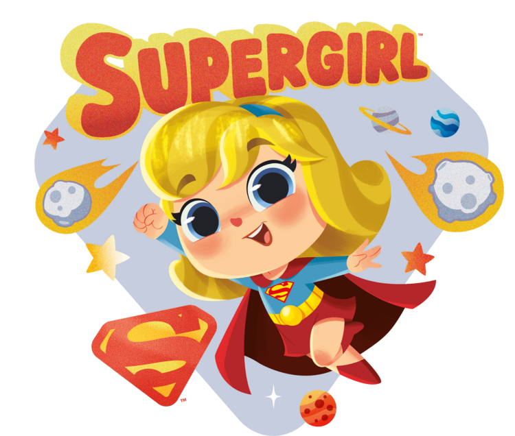 T-shirt The Supergirl - Cosmic Cutie