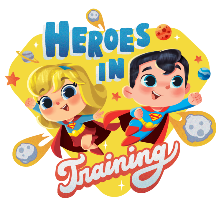 T-shirt The Superman - Heroes in Training