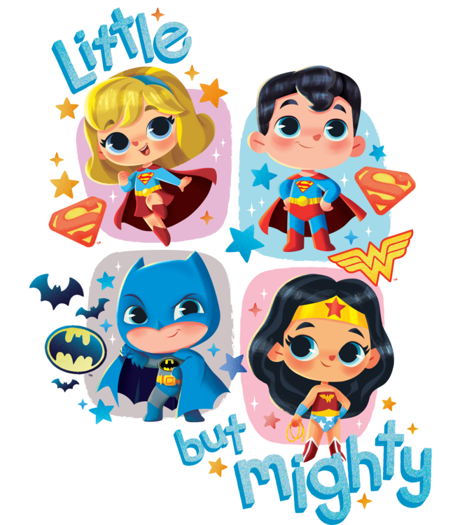T-shirt Justice League - Little but Mighty