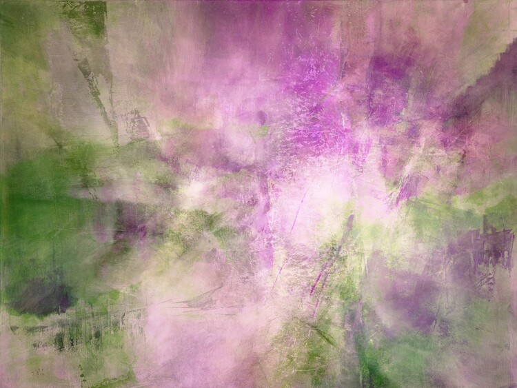 Poster Moss Green in Purple Light
