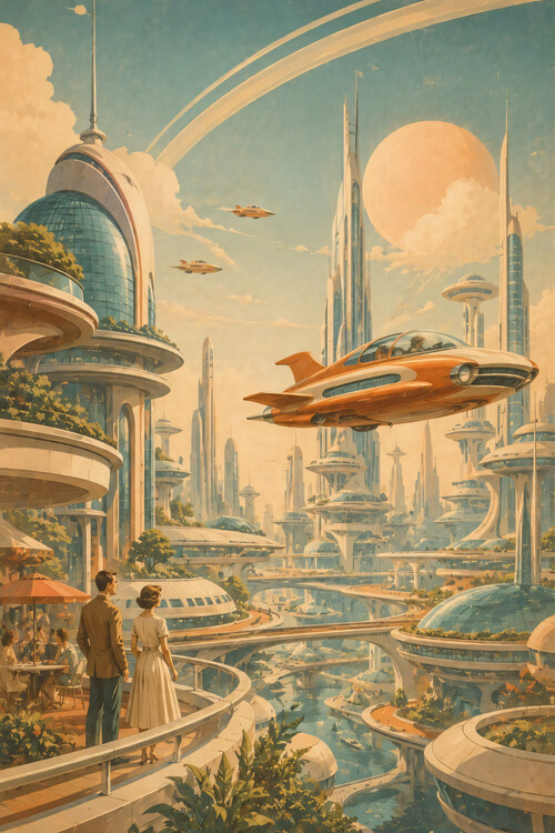 Плакат Tomorrow’s City of Light