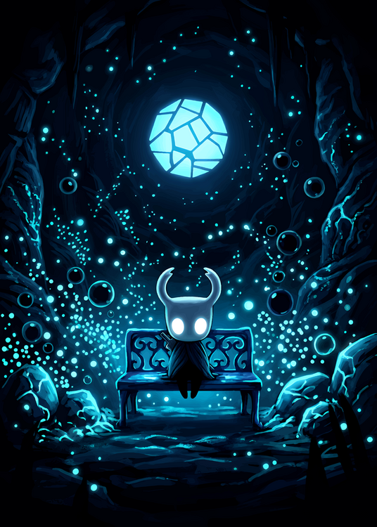 Poster The Knight from Hollow Knight