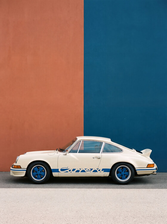 Plakat Classic Porsche 911 Carrera RS