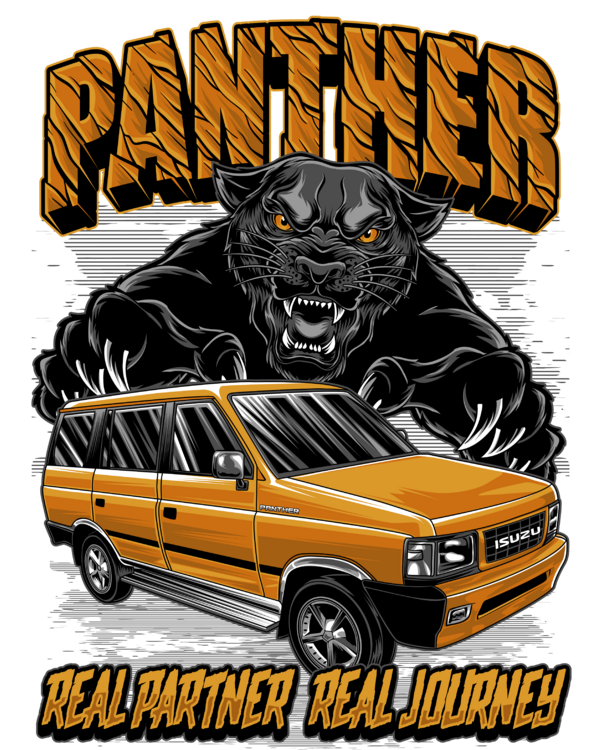 T-shirt Isuzu Panther – Full Attitude