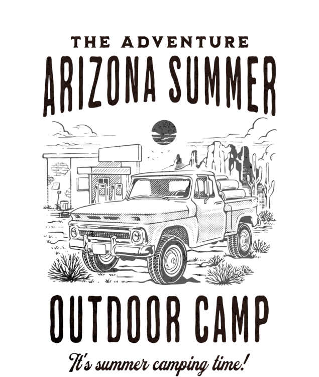 T-shirt Arizona Summer – Off-Road Camp