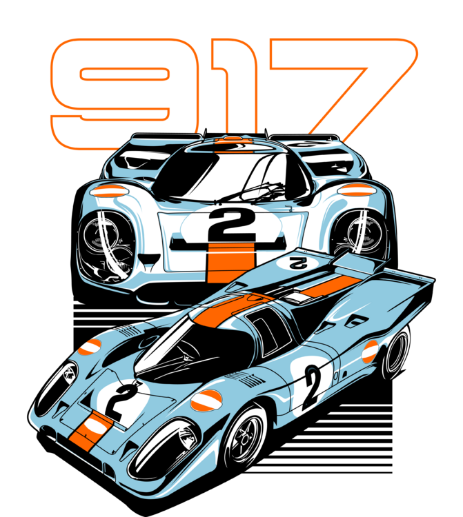 Camiseta Porsche 917 – Racing Legend