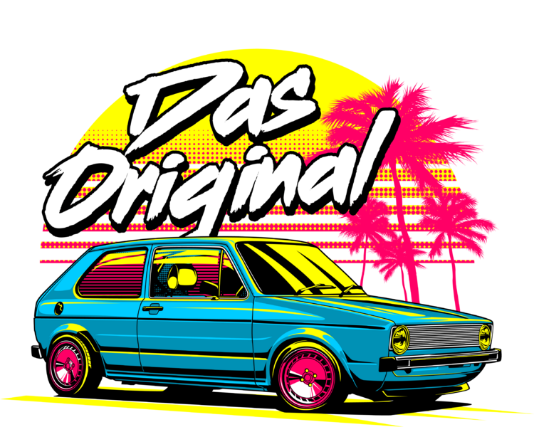 Μπλουζάκι Volkswagen Golf – Das Original