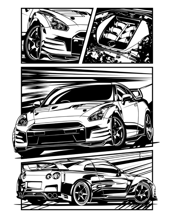T-shirt Nissan GT-R – Street Machines