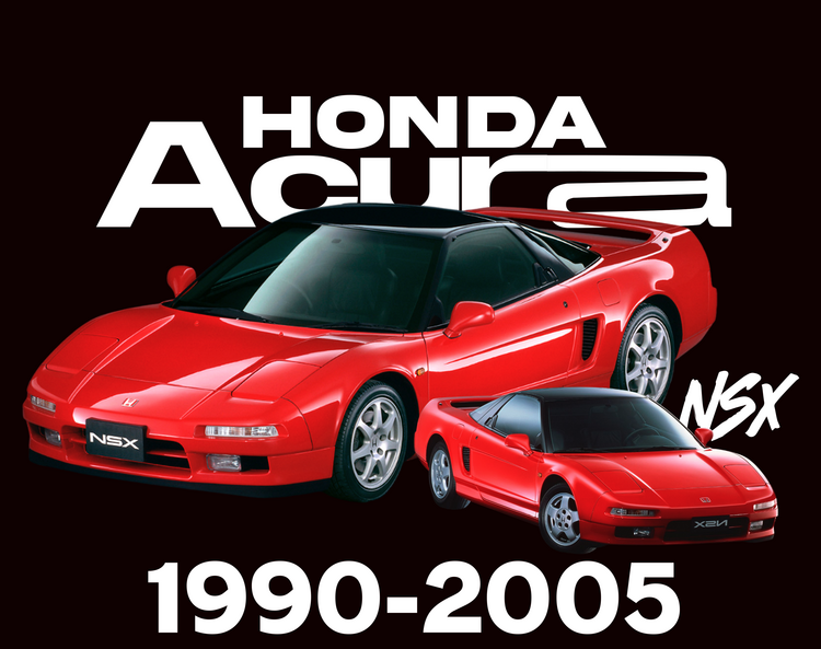 T-shirt Honda NSX Generations 1990–2005