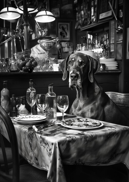Poster Dog's Dinner Date