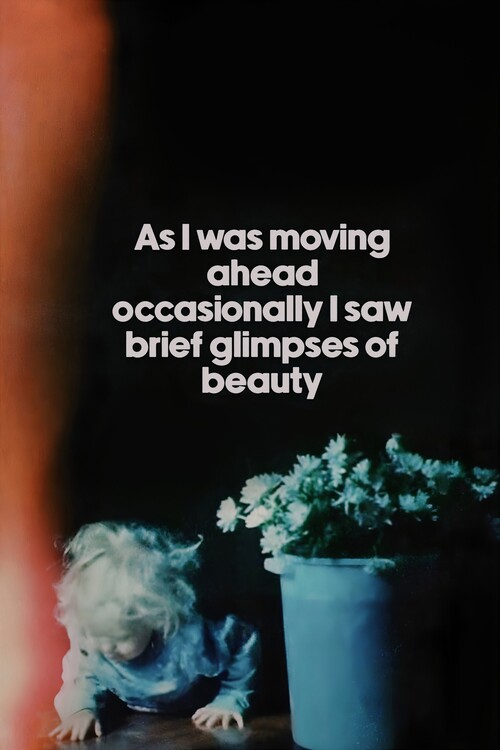 Плакат As I Was Moving Ahead, Occasionally I Saw Brief Glimpses of Beauty (2000)