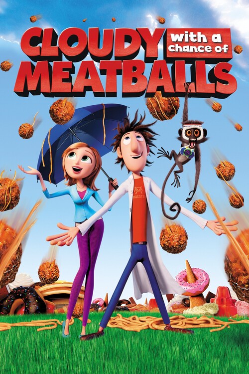 Plakát Cloudy with a Chance of Meatballs (2009)